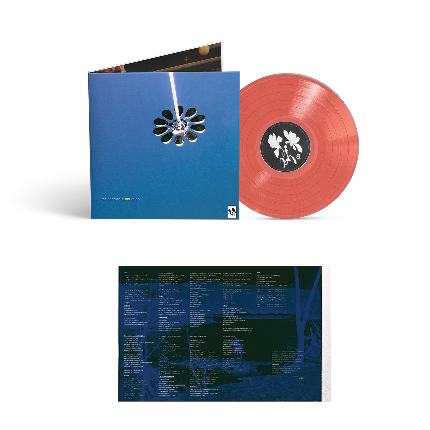 Far Caspian - Autofiction LP - 12" Gatefold LP Translucent Red Vinyl (US EXCLUSIVE)